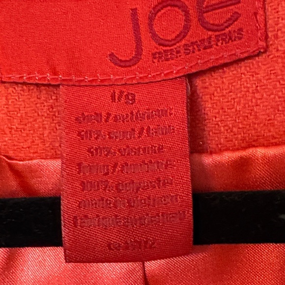 Joe Fresh Women's L Vibrant burnt orange Blazer - Picture 4 of 4